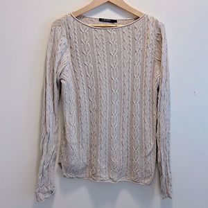 Ralph Lauren Cream Sweater